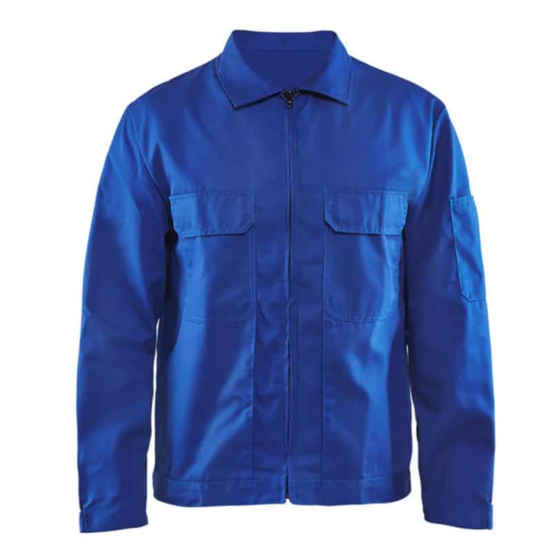 Veste vintage bleu de travail – Image 2