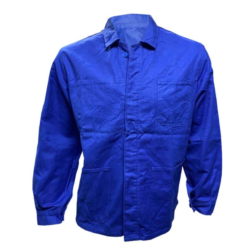 Veste vintage bleu de travail – Image 3