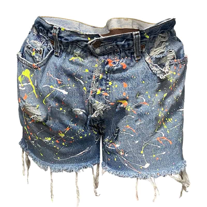 Short en jean Levi's Candy Painted